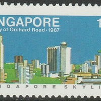 Singapore Skyline Orchard Road 1987 - PICRYL - Public Domain Media ...