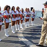 Miami Dolphins Cheerleaders, Ashley, Sofia, Emily, Kayla, J…