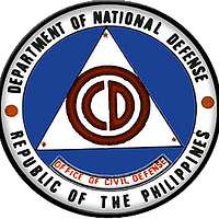 Seal of the Office of Civil Defense, Republic of the Philippines ...