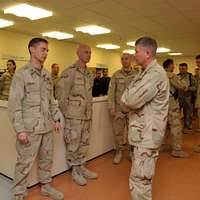 Sgt. Maj. of the Army Michael A. Grinston visits South High School JROTC in  Columbus, Ohio – U.S. Army JROTC