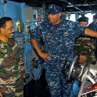 U.S. Air Force Capt. Bryant Tomlin, right, the 35th - PICRYL - Public