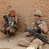 Ktah Khas Afghan Female Tactical Platoon members perform - NARA & DVIDS  Public Domain Archive Public Domain Search