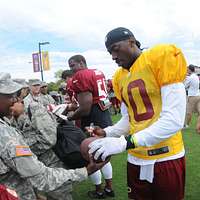 Robert Griffin III Washington Redskins Flag Base Washington