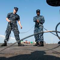 USS Harry S. Truman conducts flight operations. (27036464724) - PICRYL -  Public Domain Media Search Engine Public Domain Image