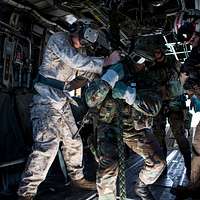 New York Air National Guard pararescue jumpers test wearable