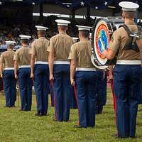 U.S. Marine Corps Sgt. Maj. Carlos A. Granados,left - NARA & DVIDS