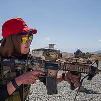 Ktah Khas Afghan Female Tactical Platoon members perform - PICRYL