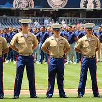 San Diego Padres hosted Camp Pendleton Marines for USMC Military