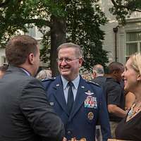 U.S. Air Force Lt. Gen. Thomas J. Trask vice commander PICRYL