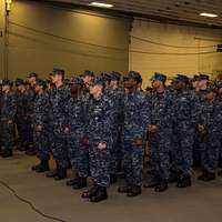 File:US Navy 090430-N-8848T-972 Female recruits wait to have their newly  issued navy working uniform examined by seamstresses at Recruit Training  Command.jpg - Wikimedia Commons