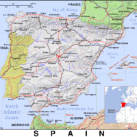 España y Portugal [Material cartográfico] : mapa político y de  comunicaciones - PICRYL - Public Domain Media Search Engine Public Domain  Search