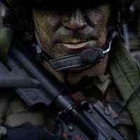 A soldier with the French Army's Chasseurs Alpins (alpine - PICRYL