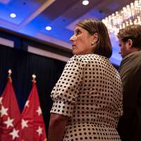 The wife of U.S. Army Gen. Joseph L. Votel Michele NARA DVIDS