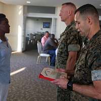 U.S. Marine Corps Sgt. Maj. Carlos M. Murcia, the sergeant - NARA