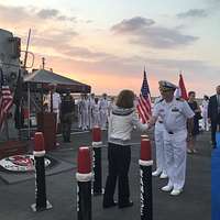 File:US Navy 050722-N-0295M-019 Retired Adm. Vern Clark and his wife Connie  walk through honor side boys at the conclusion of his change of command  ceremony and retirement ceremony.jpg - Wikimedia Commons