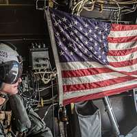 DVIDS - Images - Flyover at Yankee Stadium for USAF's 67th