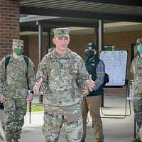 Sgt. Maj. of the Army Michael A. Grinston visits South High School JROTC in  Columbus, Ohio – U.S. Army JROTC