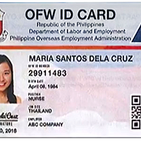 OFW ID Card sample - PICRYL - Public Domain Media Search Engine Public ...