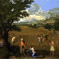 Nicolas Poussin - L'été ou Ruth et Booz, 1660-64 - PICRYL - Public ...