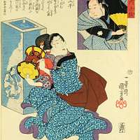 N-shunga-a-20150523 - A painting of two women sitting on a couch - PICRYL -  Public Domain Media Search Engine Public Domain Image