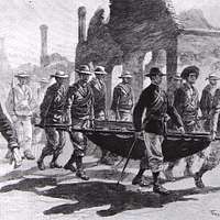 Yankee volunteers marching into Dixie / J.H. Bufford's lith., Boston.