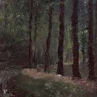 The Chasseur in the Forest by Caspar David Friedrich PICRYL