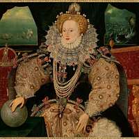 The Armada Portrait of Elizabeth I English school c. 1590